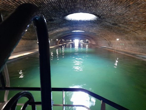 Canal Saint Martin le tunnel juin 2021 Canal Saint Martin juin 2021