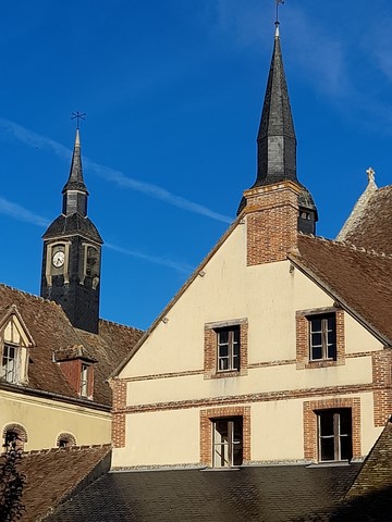 Abbaye Saint Nicolas à Verneuil sur Avre septembre 2021 Abbaye Saint Nicolas à Verneuil sur Avre septembre 2021